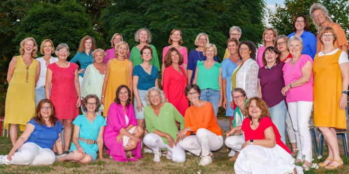 Groeps van de vrouwen van Colours